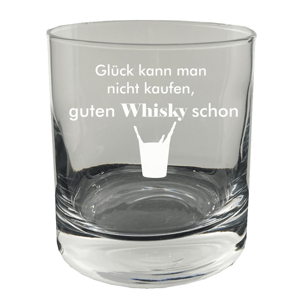 Whiskyglas mit Gravur - mit Spruch