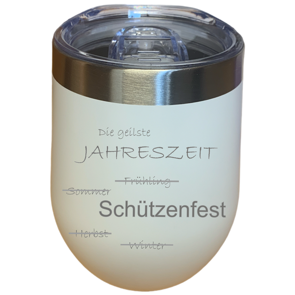 Weinbecher to go "Schützenfest" mit Spruch
