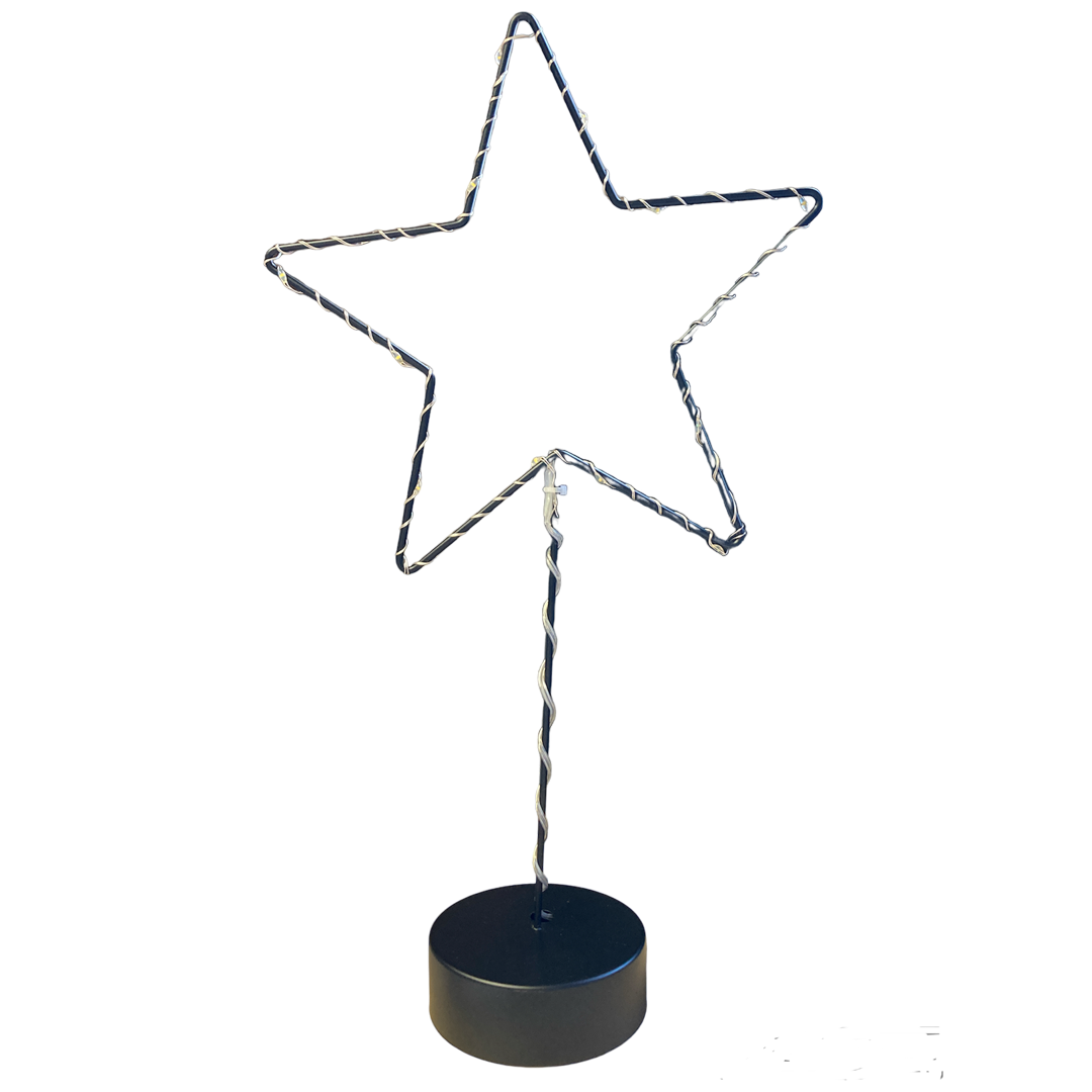 LED-Stern mit Timer 40 cm